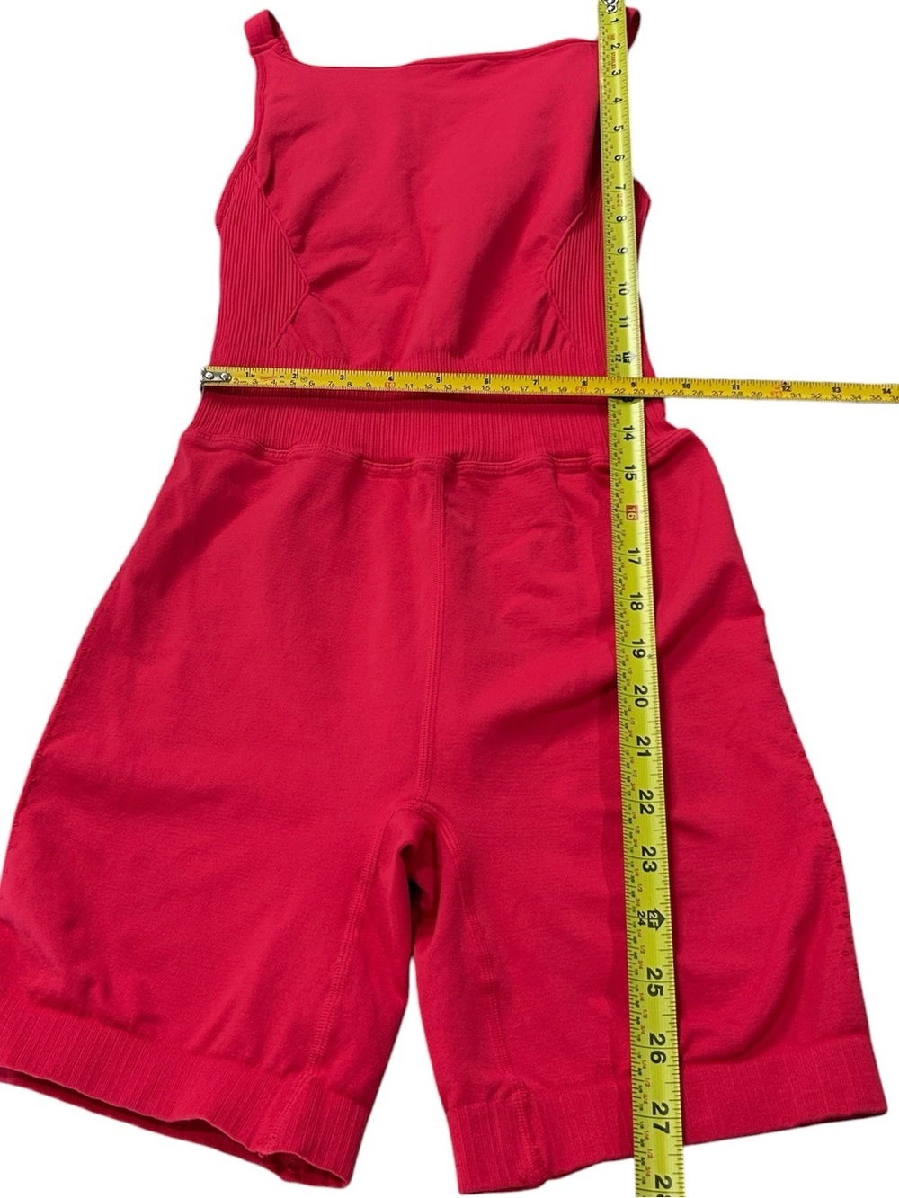 Free People Movement Good Karma Runsie Sz XS Romper Shorty Silhouette - Picture 9 of 11